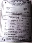 Analyse de la source La Foux (image de R.Ardisson et N.Orengo)